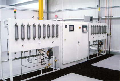 Full Picture of 60" Bell Furnace with 2 Work Bases